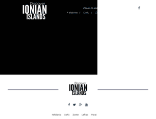 ionianislands.org screenshot