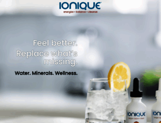 ionique.com screenshot