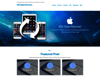 ios-data-recover.com screenshot