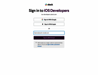 ios-developers.slack.com screenshot