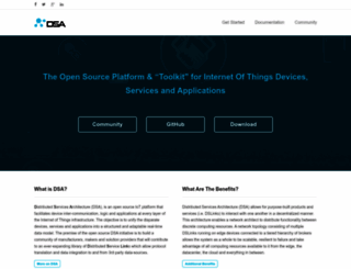 iot-dsa.org screenshot
