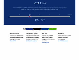 iotaprice.com screenshot