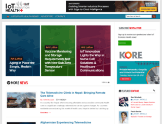 iotevolutionhealth.com screenshot