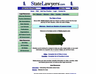 iowa.statelawyers.com screenshot