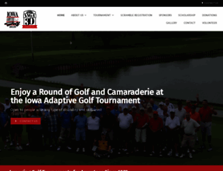 iowaamputeegolf.com screenshot