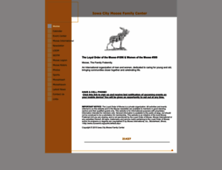 iowacitymoose.com screenshot