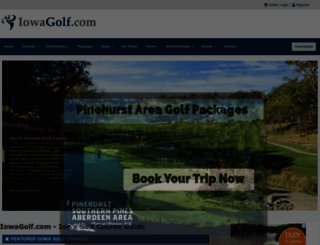 iowagolf.com screenshot