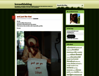 iowasthinking.wordpress.com screenshot