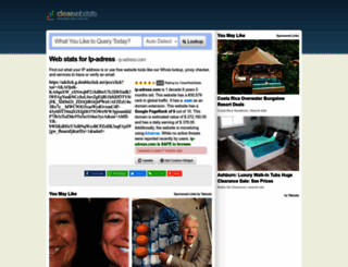 ip-adress.com.clearwebstats.com screenshot