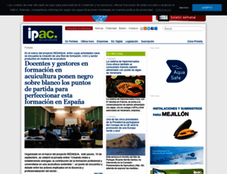 ipacuicultura.com screenshot