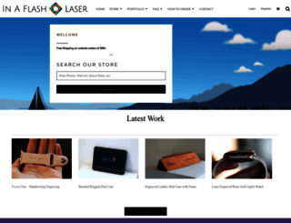 ipadlaserengraving.com screenshot