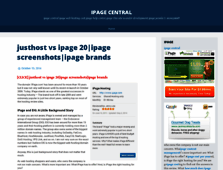 ipagecentral82.wordpress.com screenshot