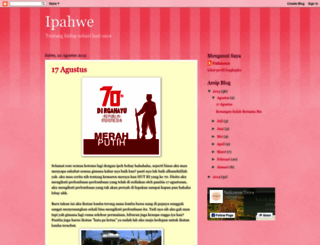 ipahwe.blogspot.com screenshot