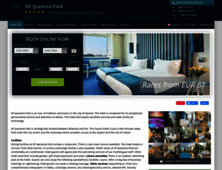 ipanema-park.hotel-rez.com screenshot