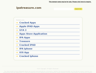 ipatreasure.com screenshot