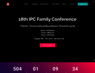 ipcfamilyconference.org screenshot