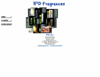 ipdfragrance.com screenshot