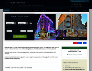ipek-palas-istanbul.hotel-rez.com screenshot