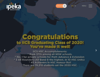 ipeka.org screenshot