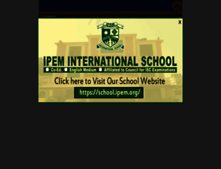 ipem.org screenshot