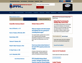 ipfh.org screenshot