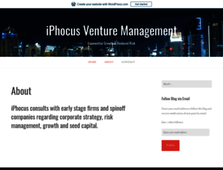 iphocusventuremanagement.wordpress.com screenshot