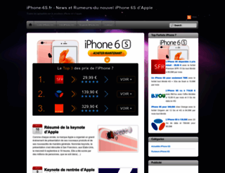 iphone-6s.fr screenshot