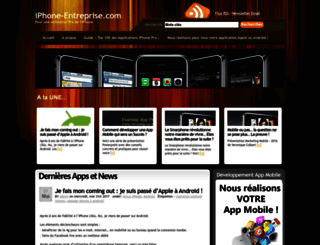 iphone-entreprise.com screenshot