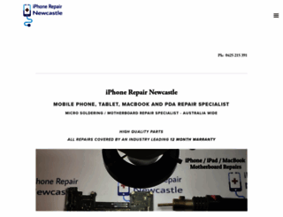 iphone-repair-newcastle.com.au screenshot