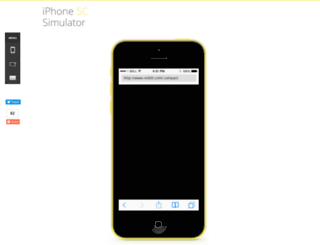 iphone5csimulator.com screenshot