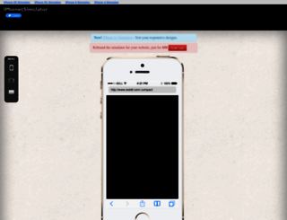 iphone5simulator.com screenshot