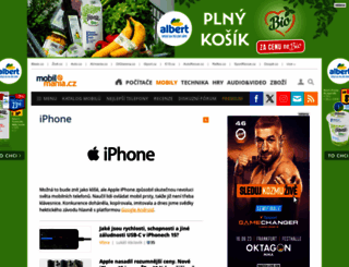 iphonemania.mobilmania.cz screenshot