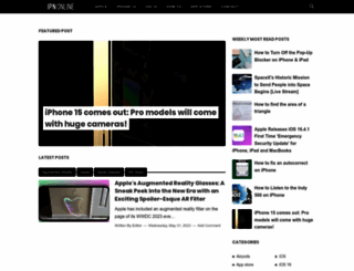 iphonenewsonline.com screenshot