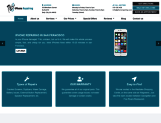 iphonerepairing.com screenshot