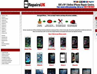 iphonerepairsuk.com screenshot