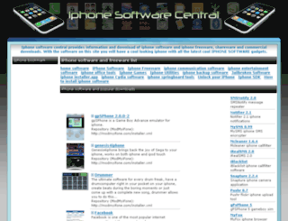 iphonesoftwarecentral.net screenshot