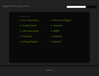 ipigeonforge.com screenshot