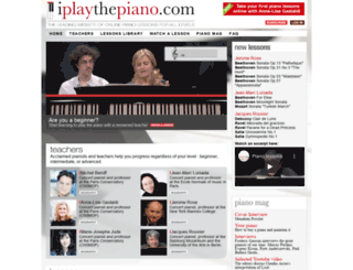 iplaythepiano.com screenshot