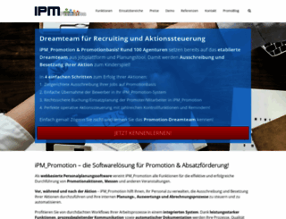 ipm-promotion.de screenshot