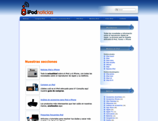 ipodnoticias.com screenshot