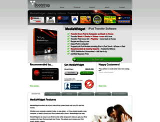 ipodtocomputertransfer.com screenshot