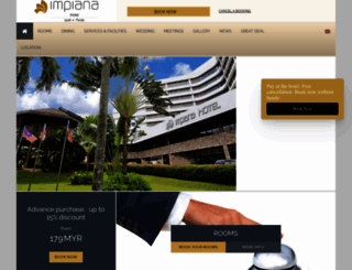 ipohhotels.impiana.com.my screenshot