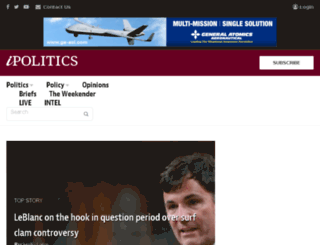 ipolitics.com screenshot