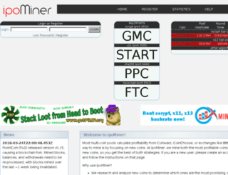 ipominer.com screenshot
