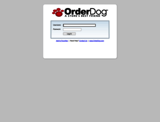 iportal.orderdog.com screenshot