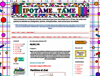 ipotame.blogspot.be screenshot