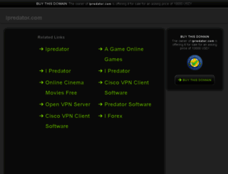 ipredator.com screenshot