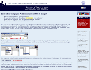 iprivacytools.com screenshot