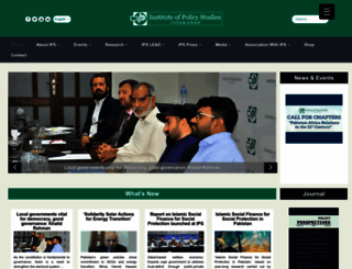ips.org.pk screenshot