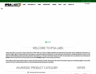 ipsalabs.com screenshot
